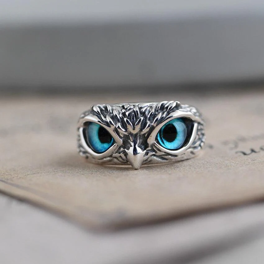 Adjustable Silver Opal Ring - Image 2