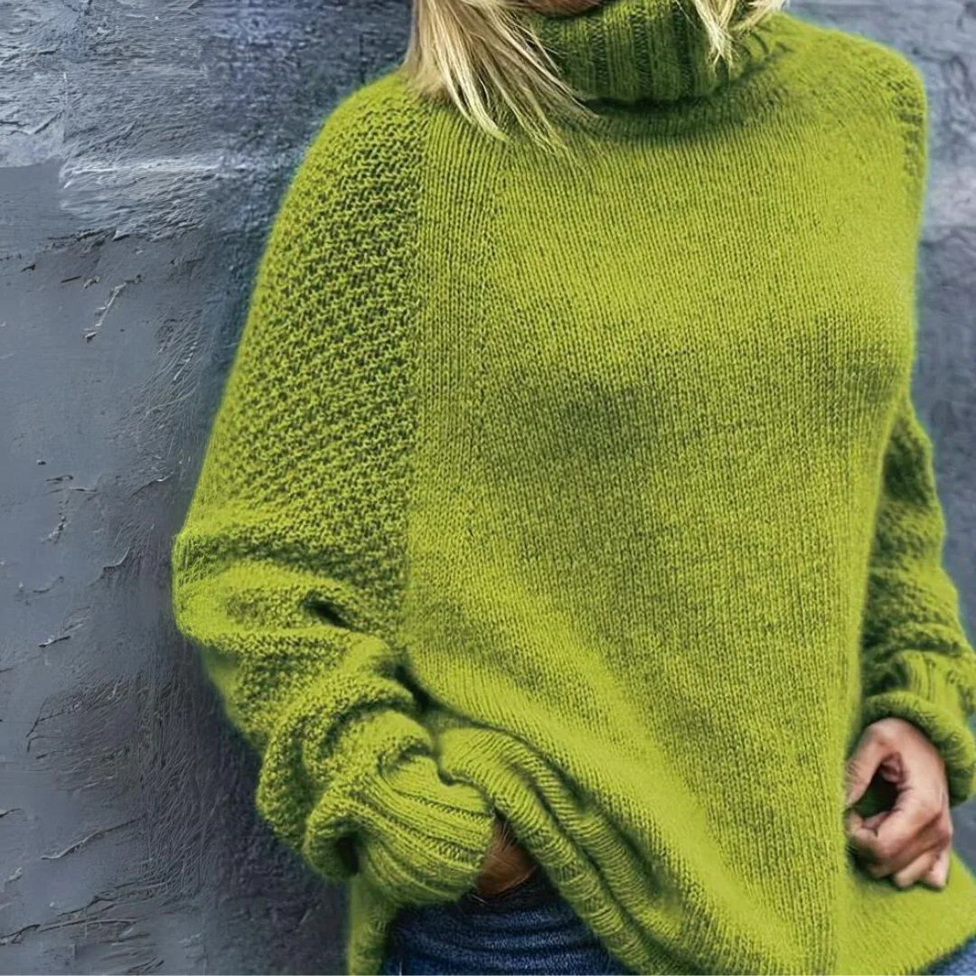 Angela | Elegant Turtleneck Sweater - Image 4