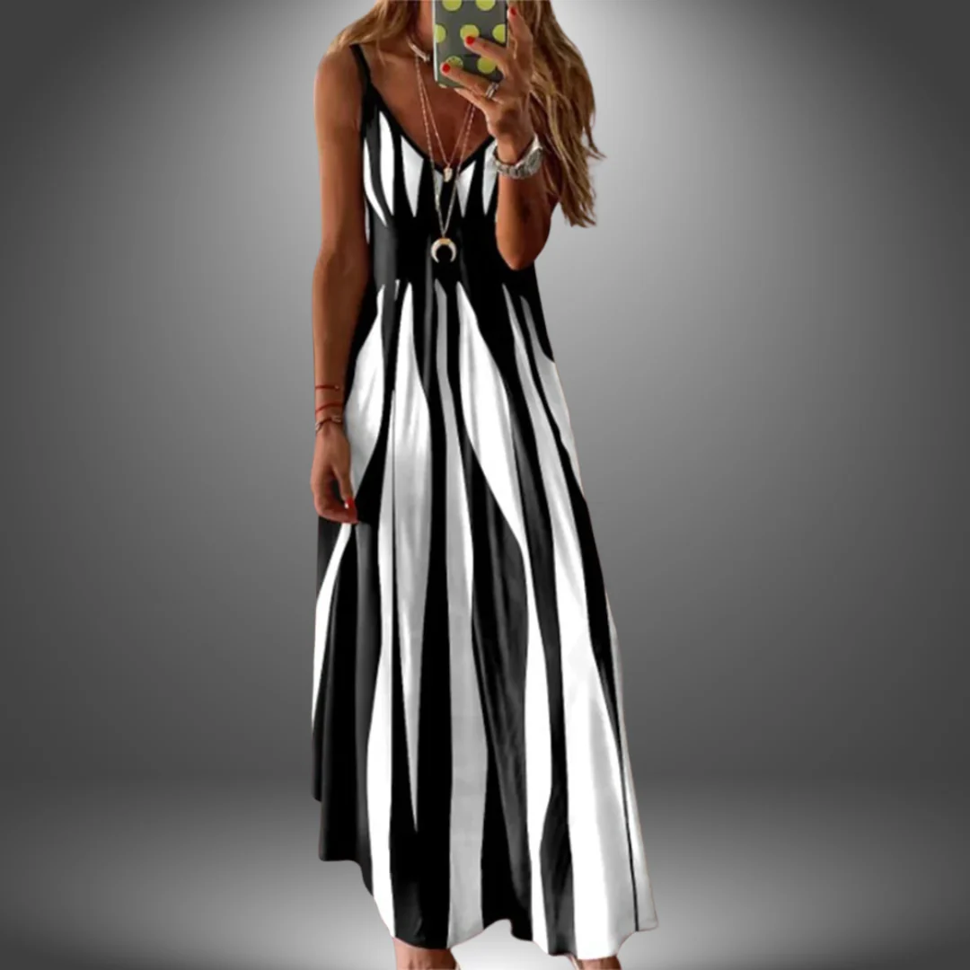 Chic Flowy Everyday Midi Dress - Image 6