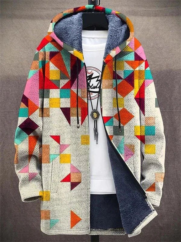 Boho Art Style Drape Jacket - Image 3