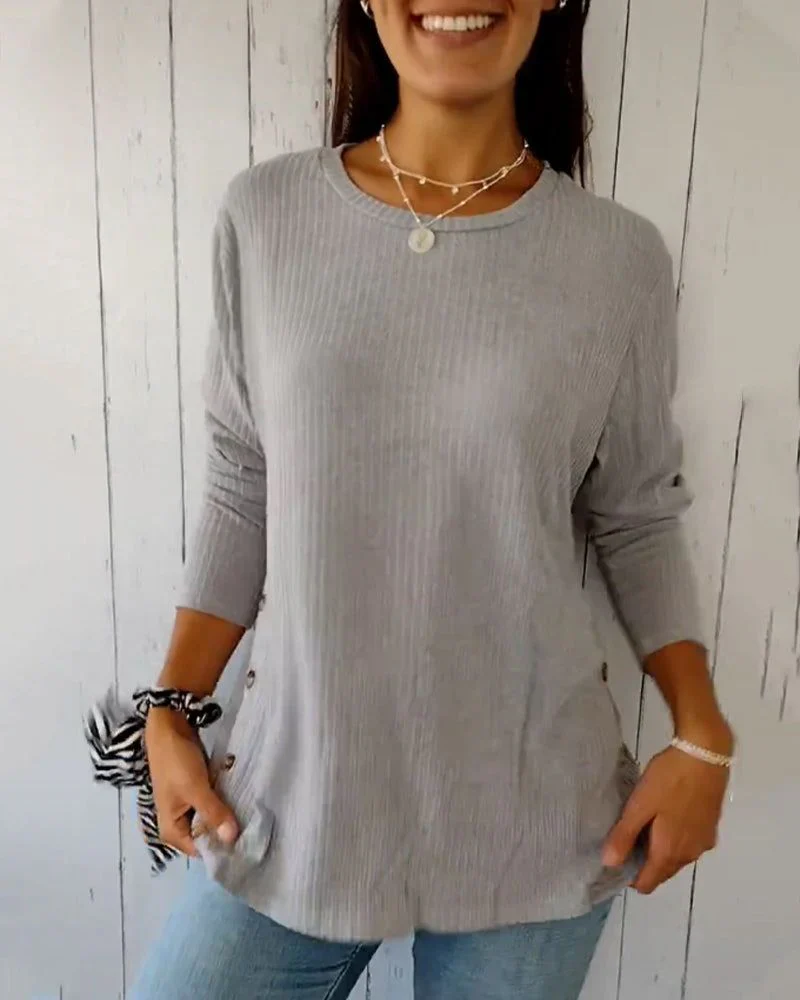 Breathable Basic Crewneck Tee Shirt - Image 9
