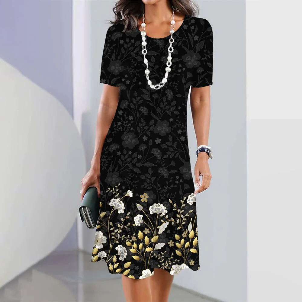 Breeze Blossom Fit Maxi Dress - Image 3