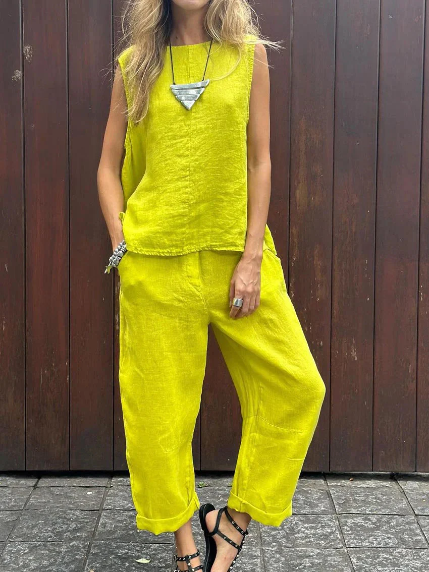 Breezy Two Piece Matching Set - Image 2