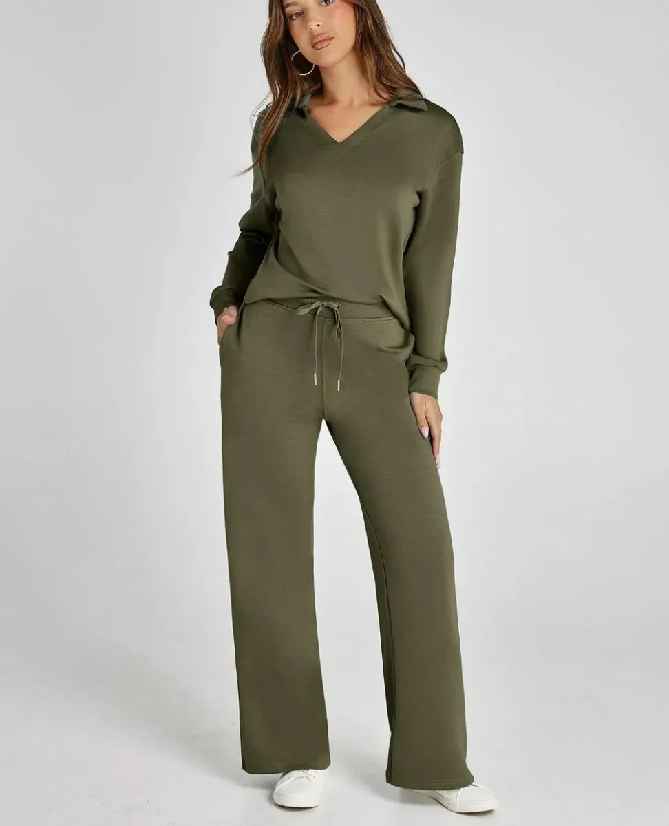 Casual Long Sleeve Two-piece Set - Image 11
