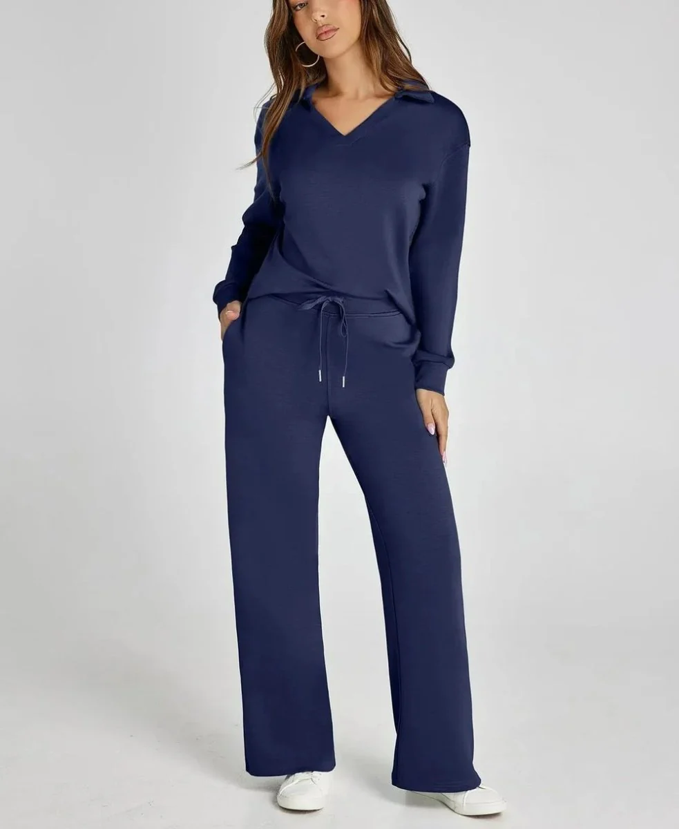 Casual Long Sleeve Two-piece Set - Image 17