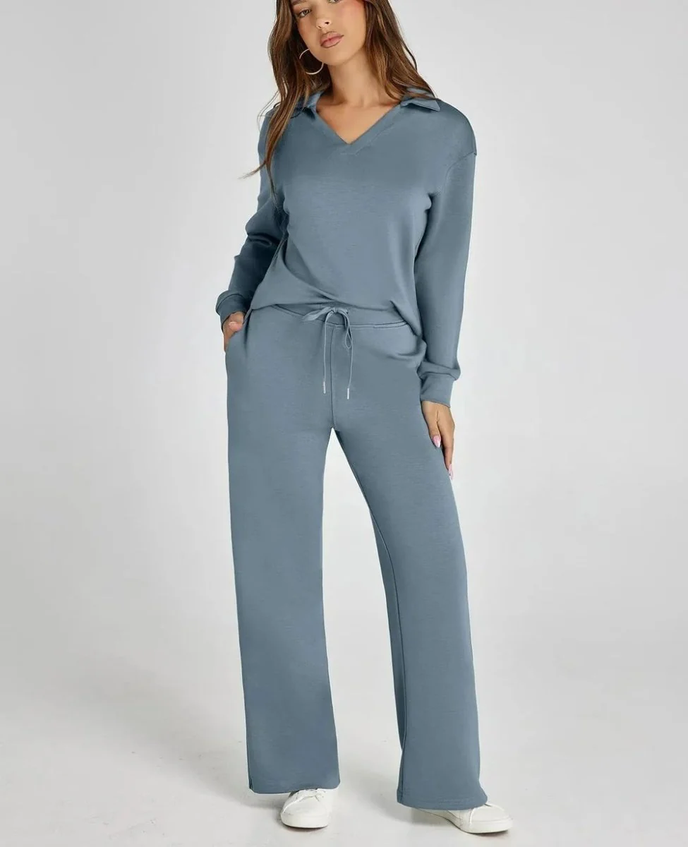 Casual Long Sleeve Two-piece Set - Image 5