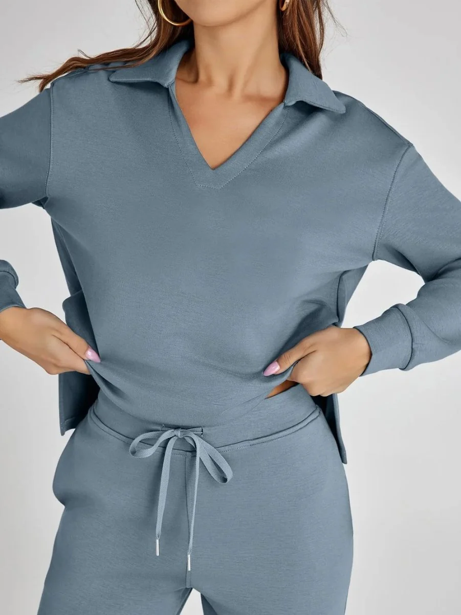 Casual Long Sleeve Two-piece Set - Image 6