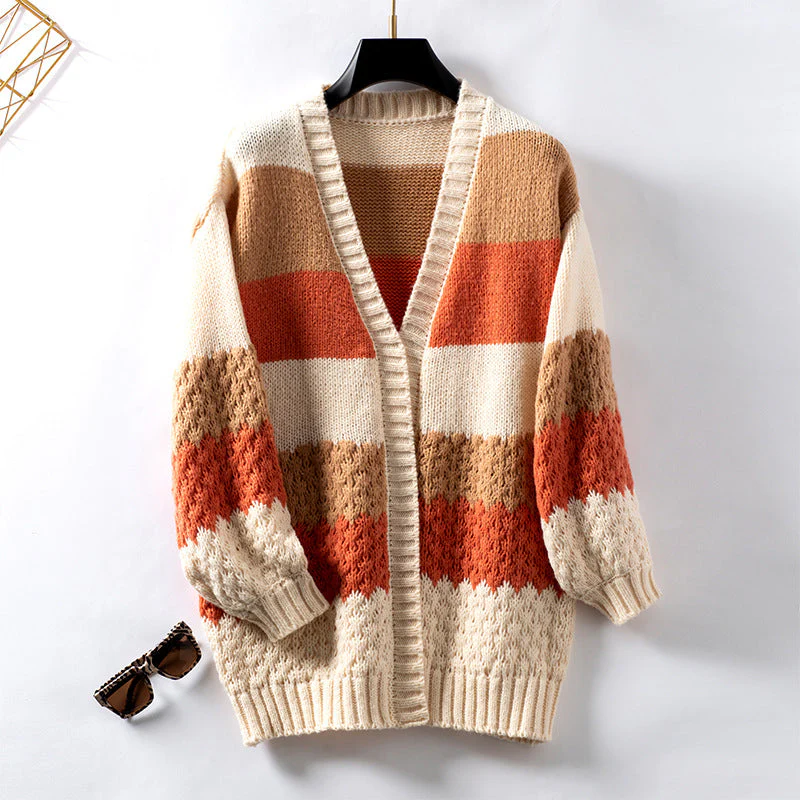Casual Loose Sleeve Cross-Border Knitted Sweater - Image 6