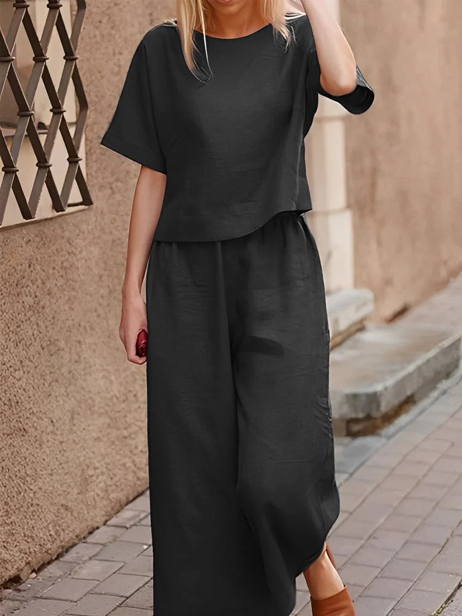 Casual Loose Suit Two Piece Set - Image 4
