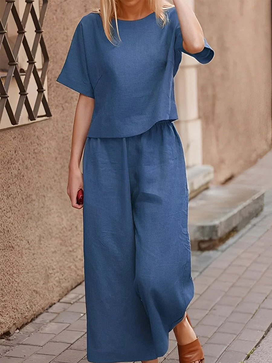 Casual Loose Suit Two Piece Set - Image 5