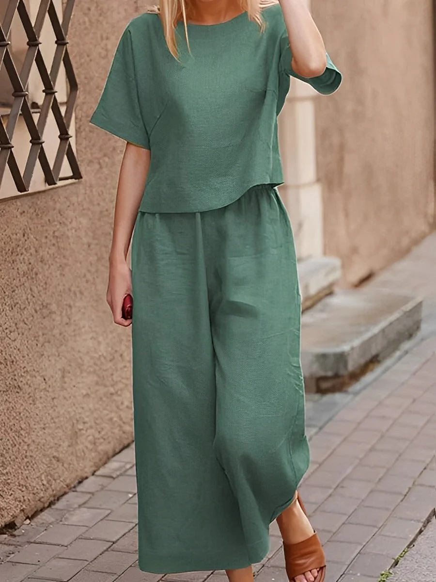 Casual Loose Suit Two Piece Set - Image 7