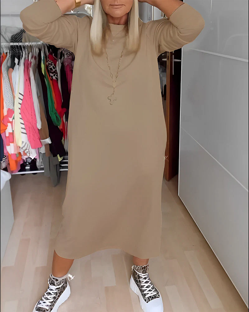 Casual round neck dress - Image 10
