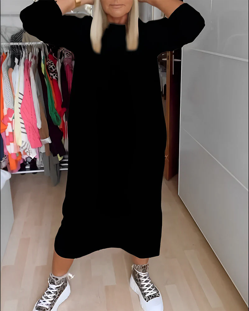 Casual round neck dress - Image 14