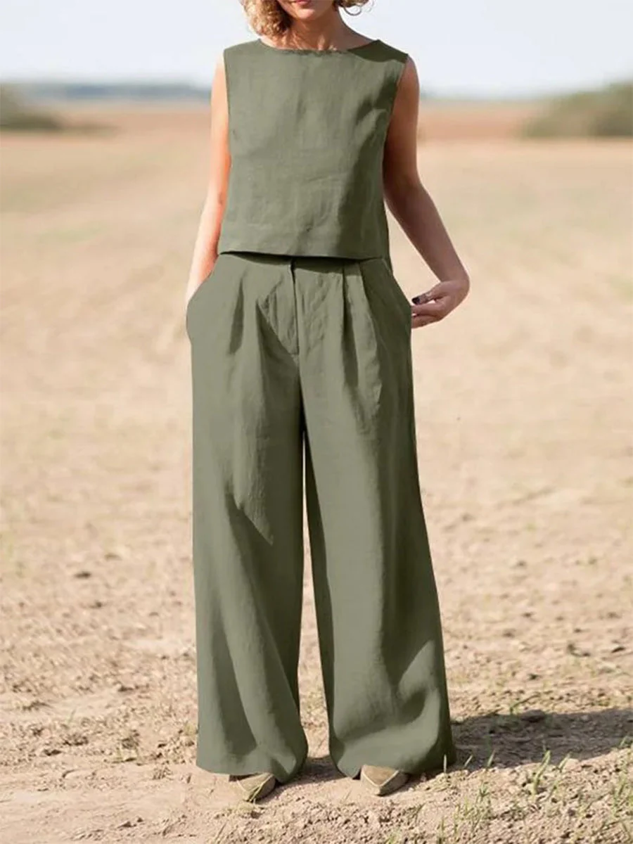 Casual Simple Two-Piece Set - Image 6