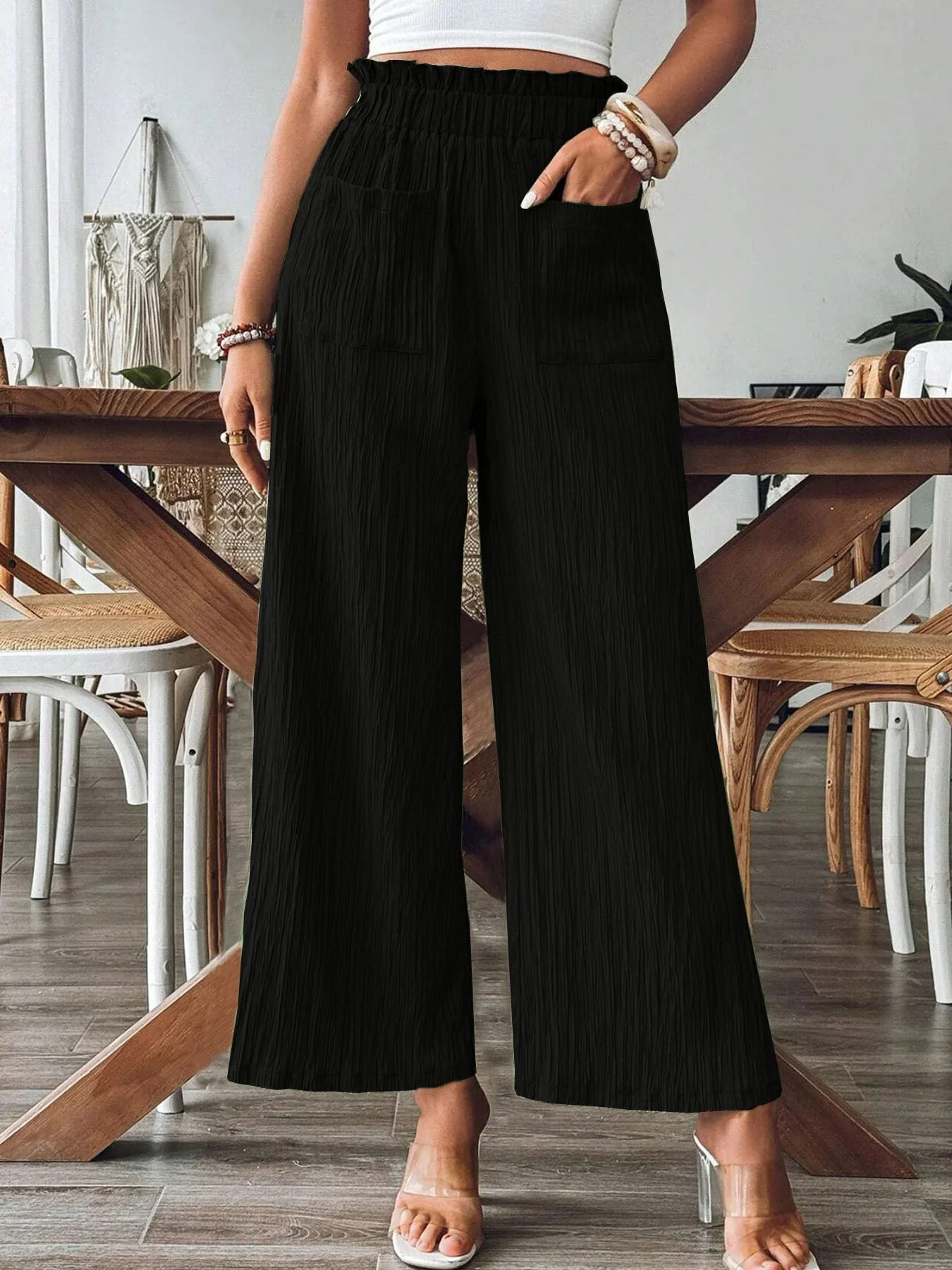 Casual Straight-Leg Trousers - Image 5