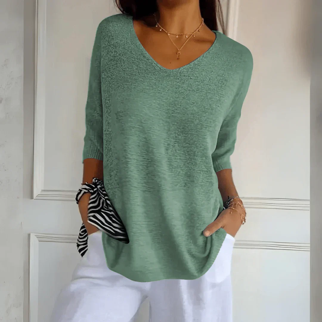 Chic Knitted Top with Soft Texture - Image 14