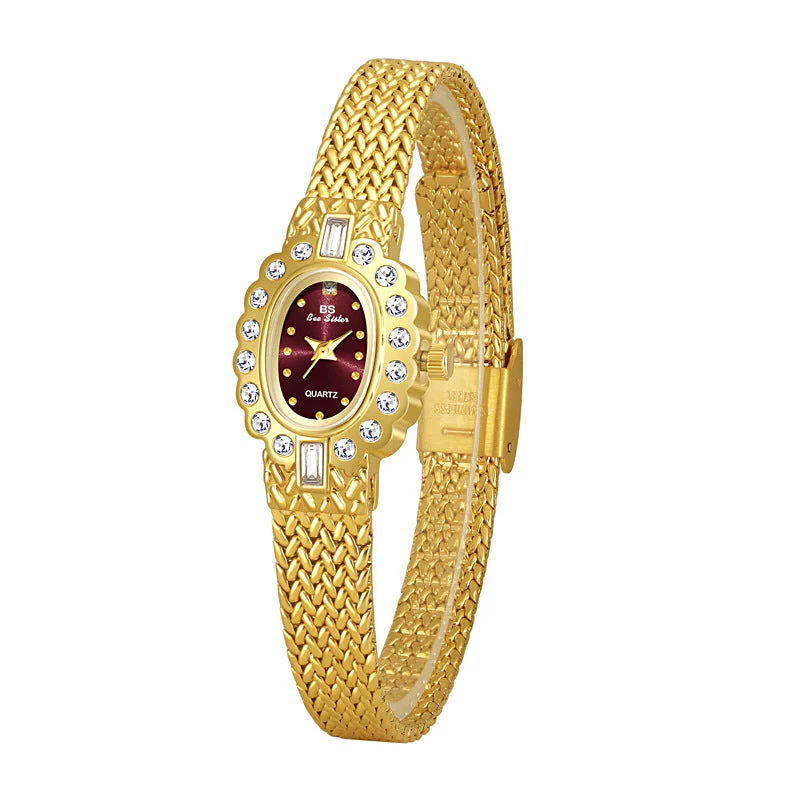 Chic Wheat Pattern Ladies Watch - Image 17