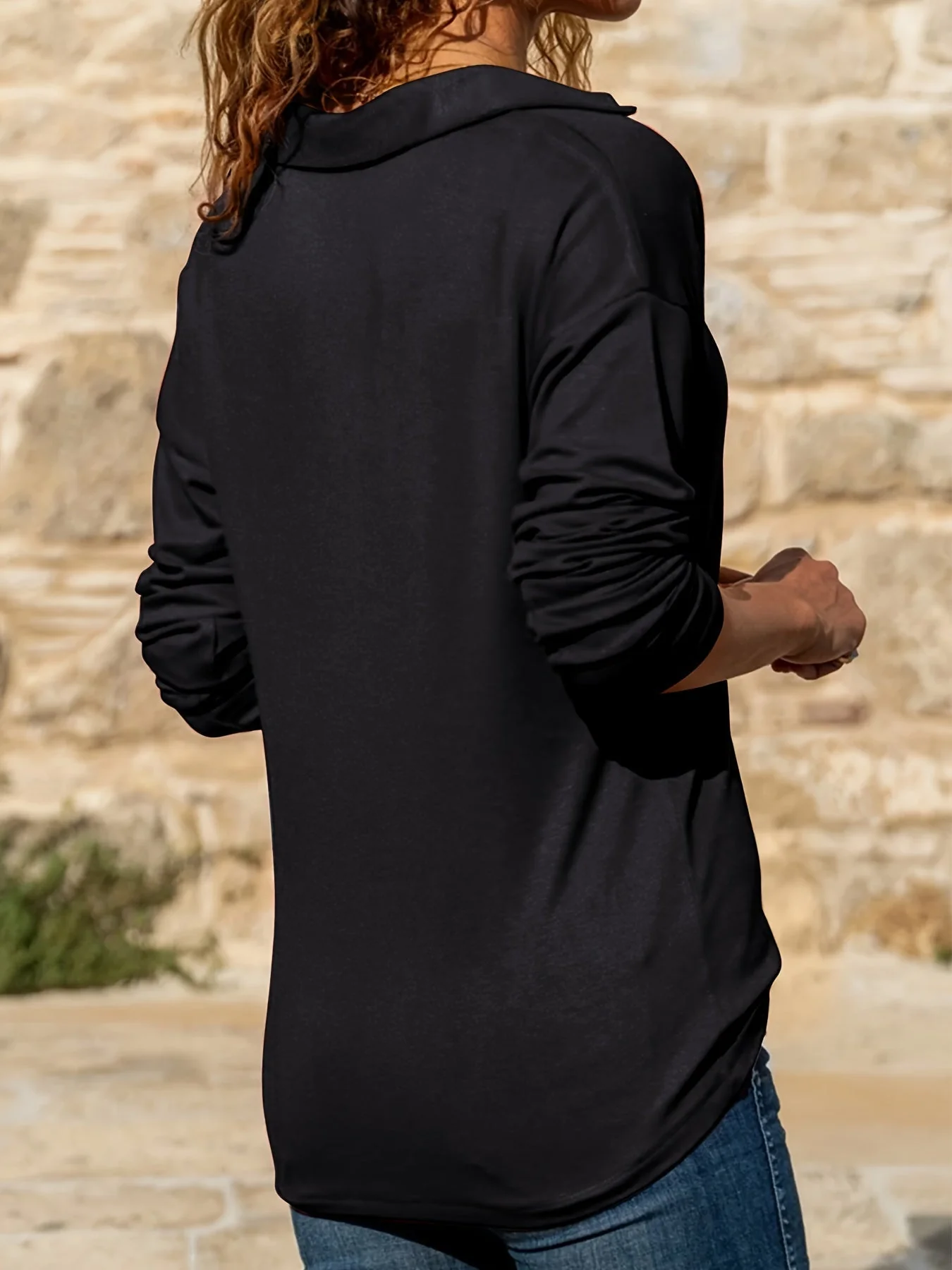 Chic Women’s Long Sleeve Top Casual Wear - Image 7