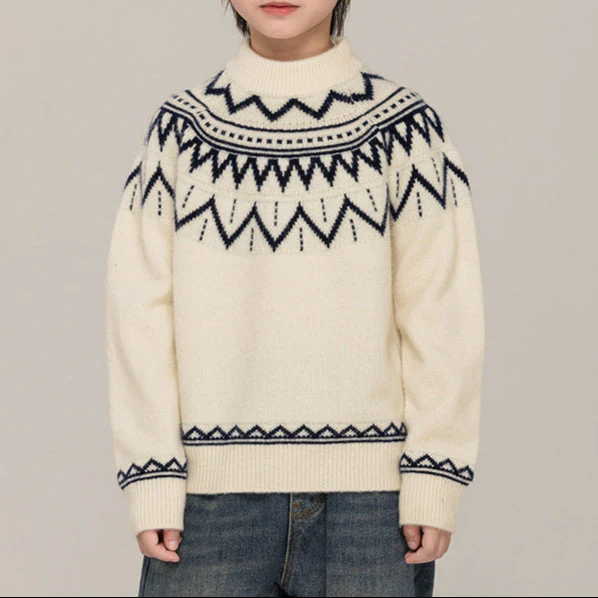 Children's Pullover Long Sleeve Sweater - Image 5