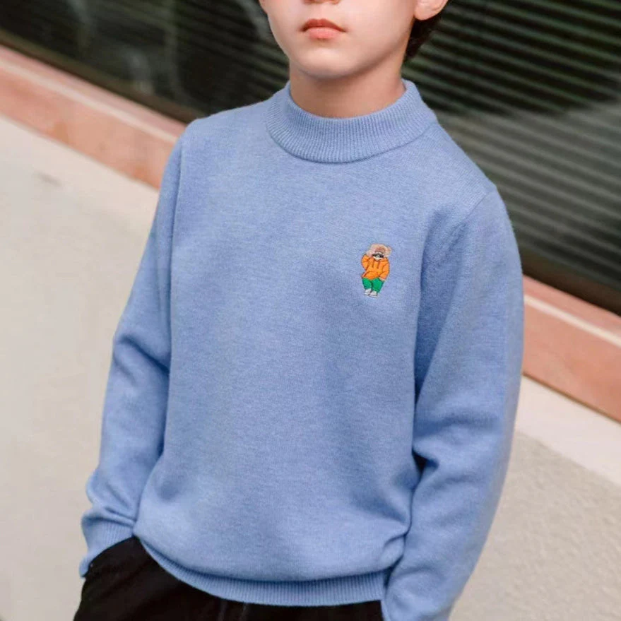 Children's Sweater Half Turtleneck - Image 4