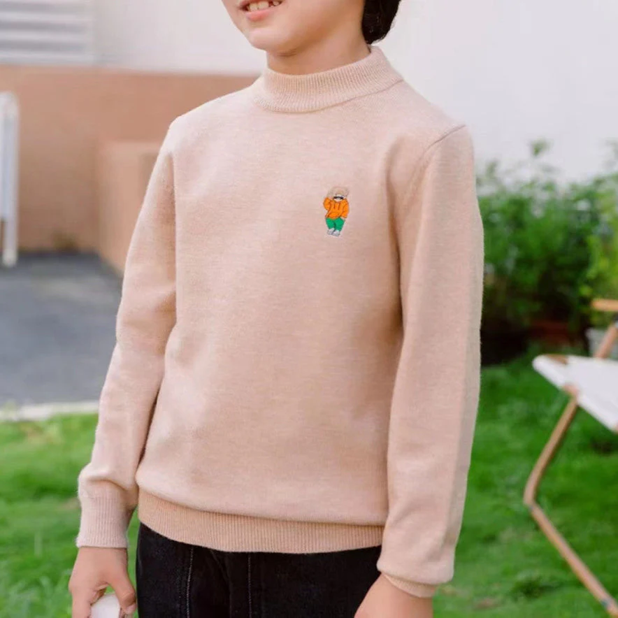 Children's Sweater Half Turtleneck - Image 6