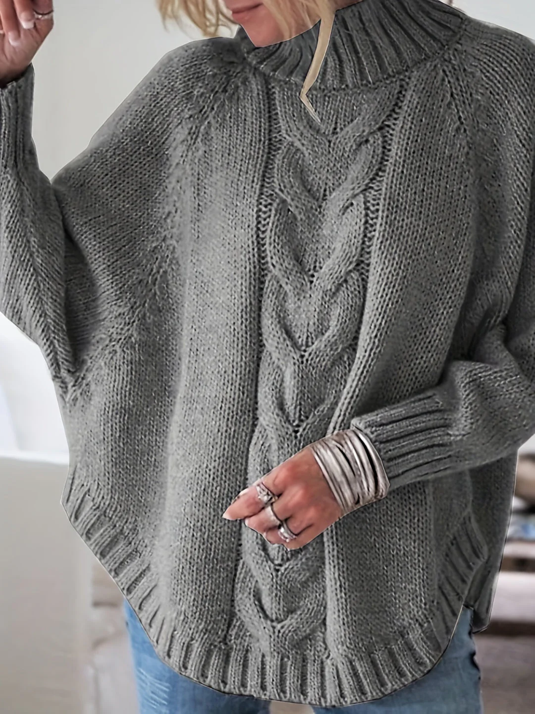 Clara | Cable Knit Sweater - Image 11