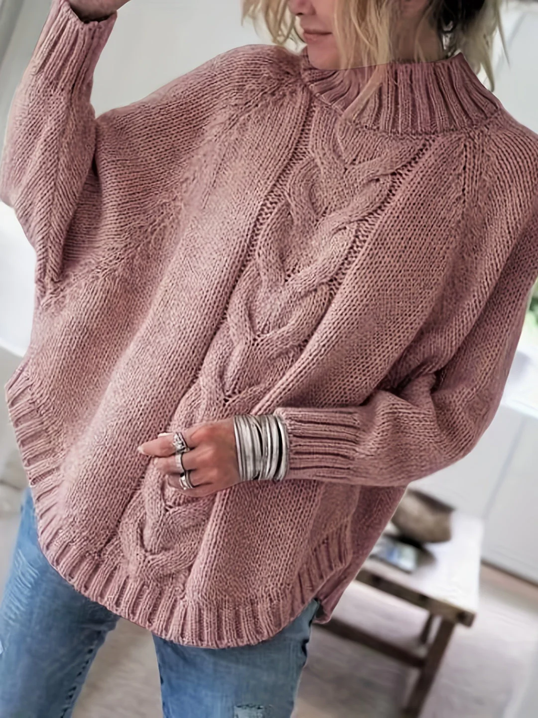 Clara | Cable Knit Sweater - Image 2