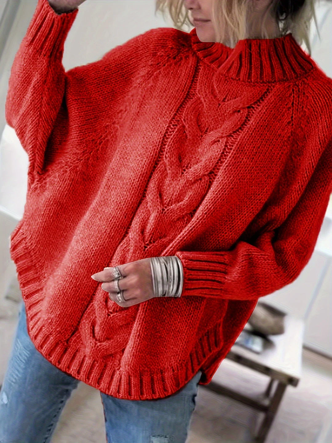 Clara | Cable Knit Sweater - Image 3