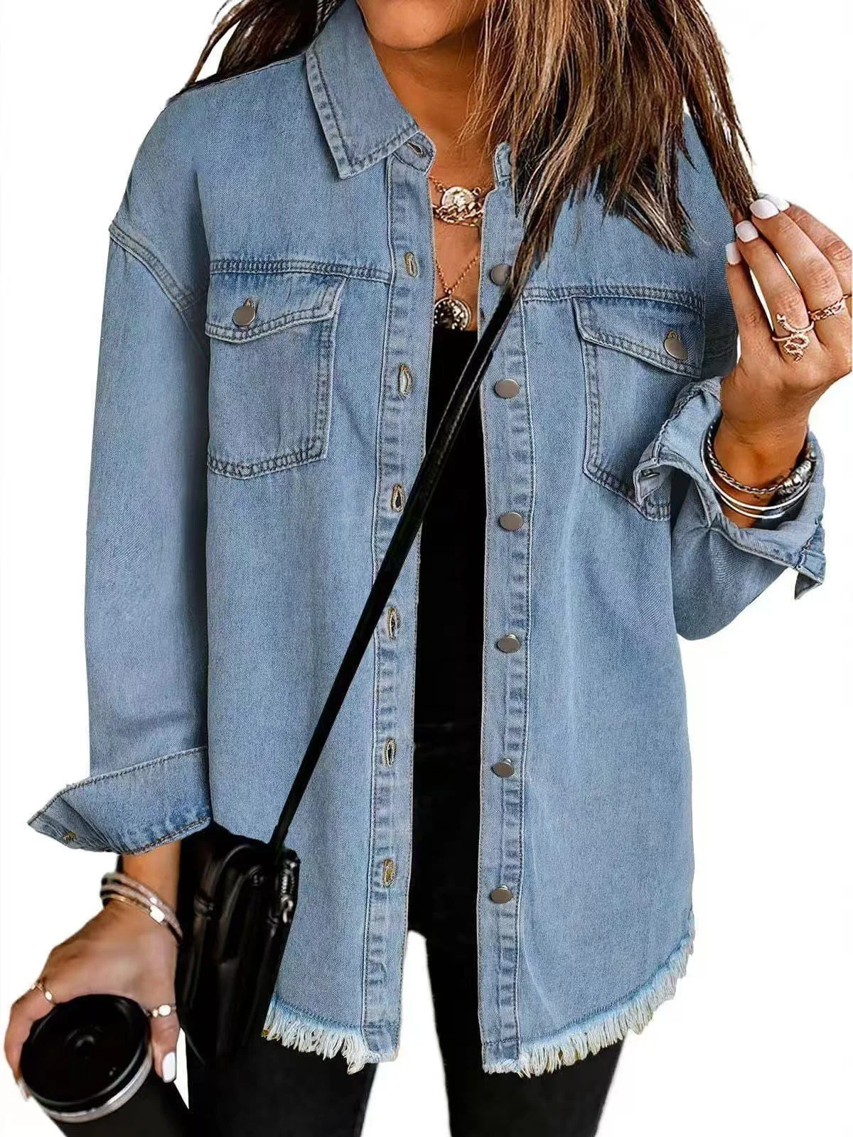 Classic Everyday Denim Jacket - Image 3