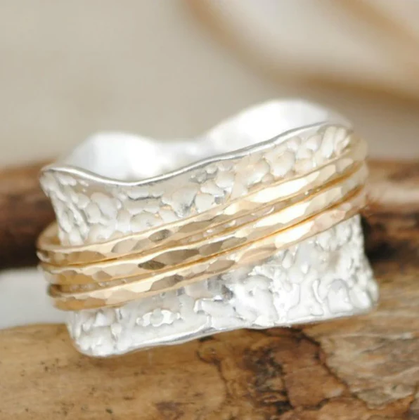 Classic Motion Spinner Ring - Image 2