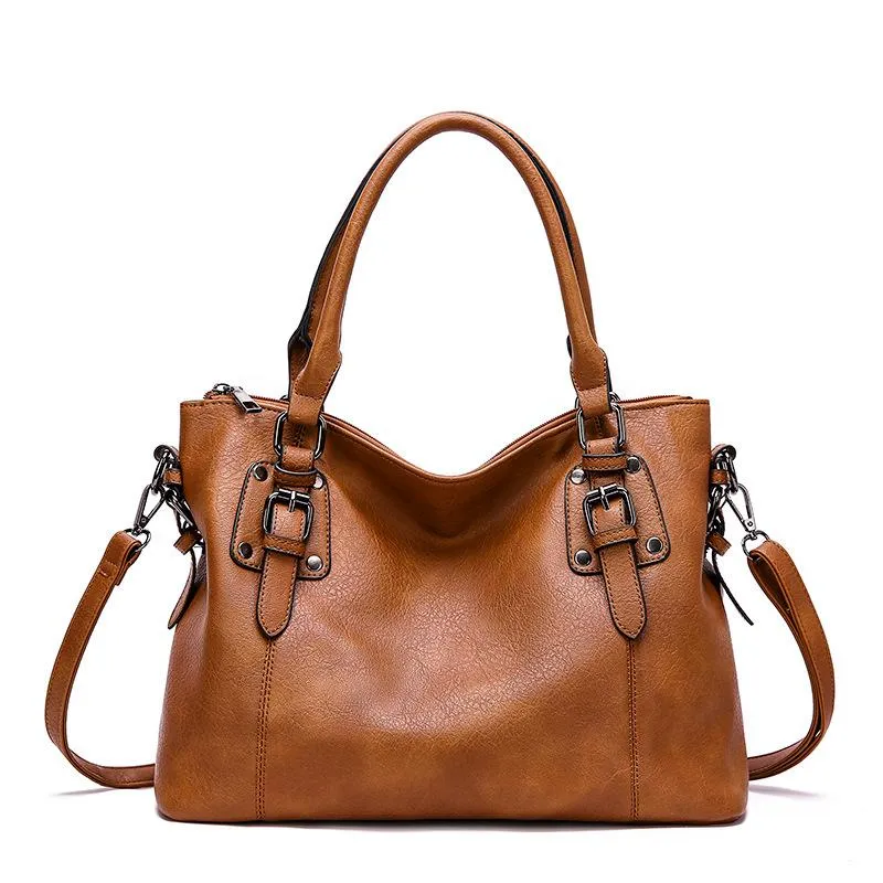 Classic Shoulder Bag with Minimal Design - Image 6