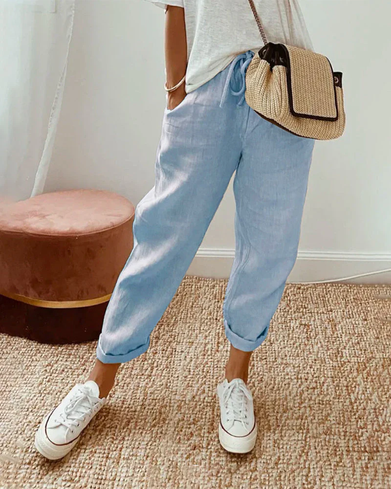 Classic Style Pants – Wrinkle-Resistant Wardrobe Staple for Minimalist Workwear and Travel Looks - Image 15