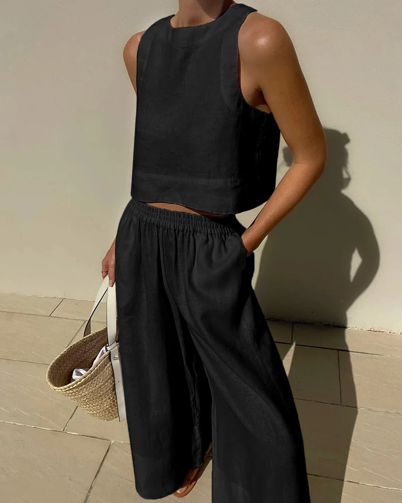Classic Two Piece Set – Drapey, Elevated Essential for Workday Comfort and City Weekend Style - Image 9