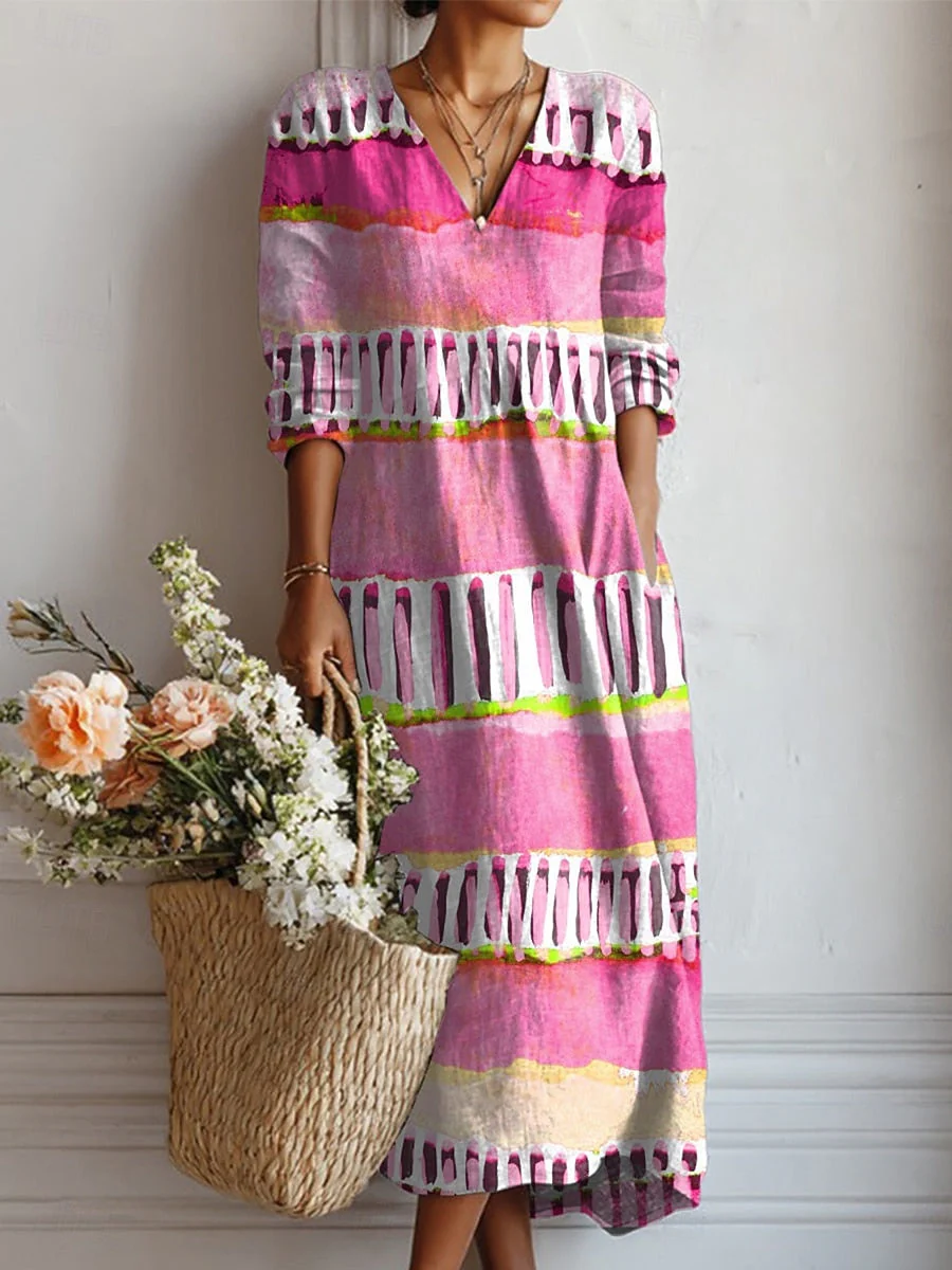 Clean Silhouette Day Dress