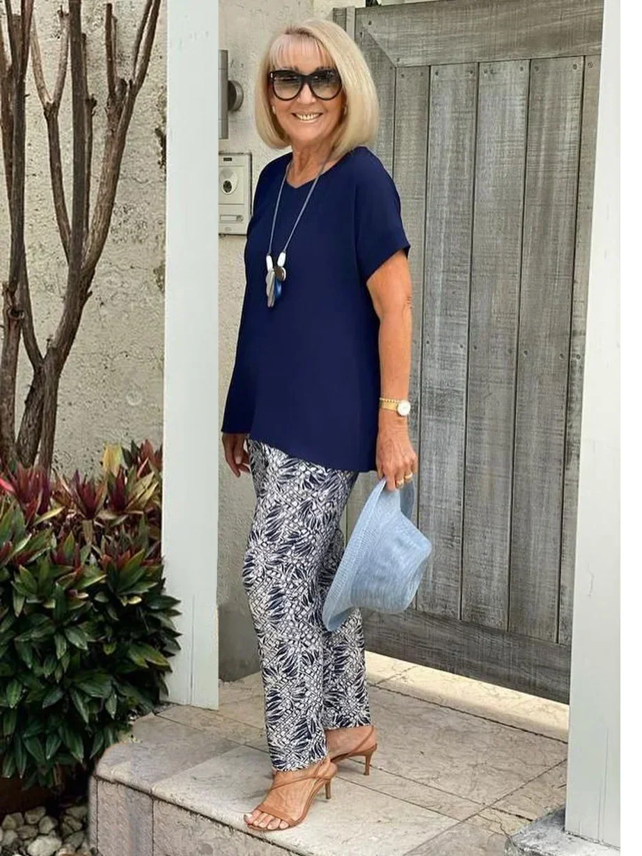 Coastal Grace Matching Set for Effortless Style - Image 4