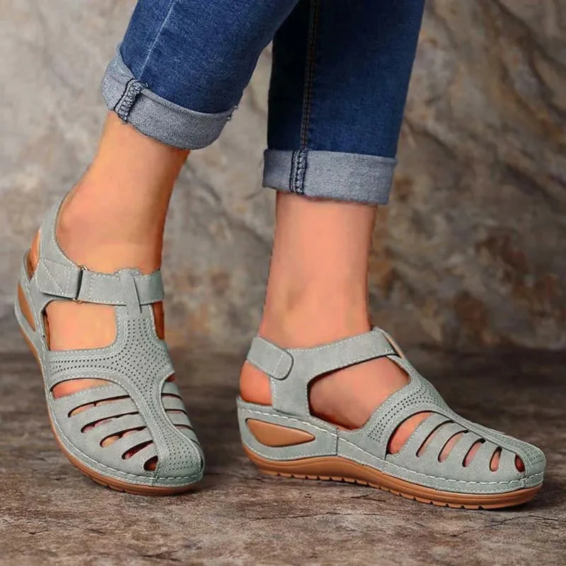 Comfortable Elegant Flat Sandals - Image 10