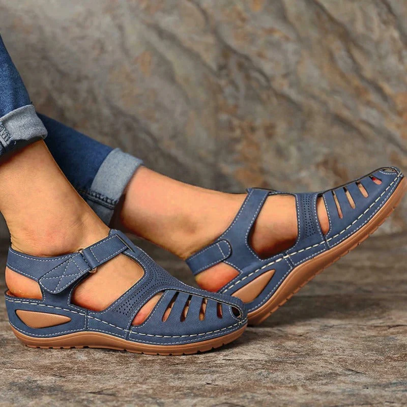 Comfortable Elegant Flat Sandals - Image 13