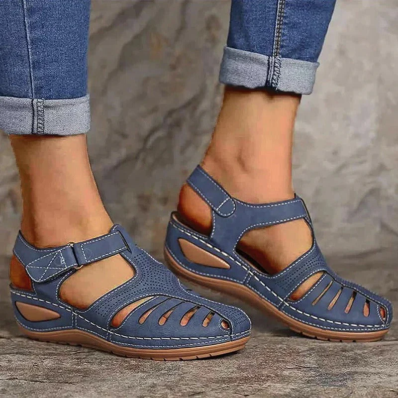 Comfortable Elegant Flat Sandals - Image 14