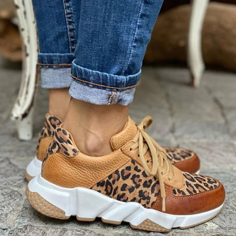 Comfortable Leopard Sneakers - Image 3