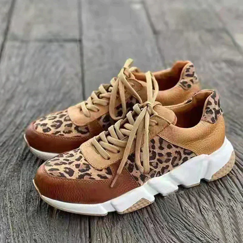 Comfortable Leopard Sneakers - Image 8