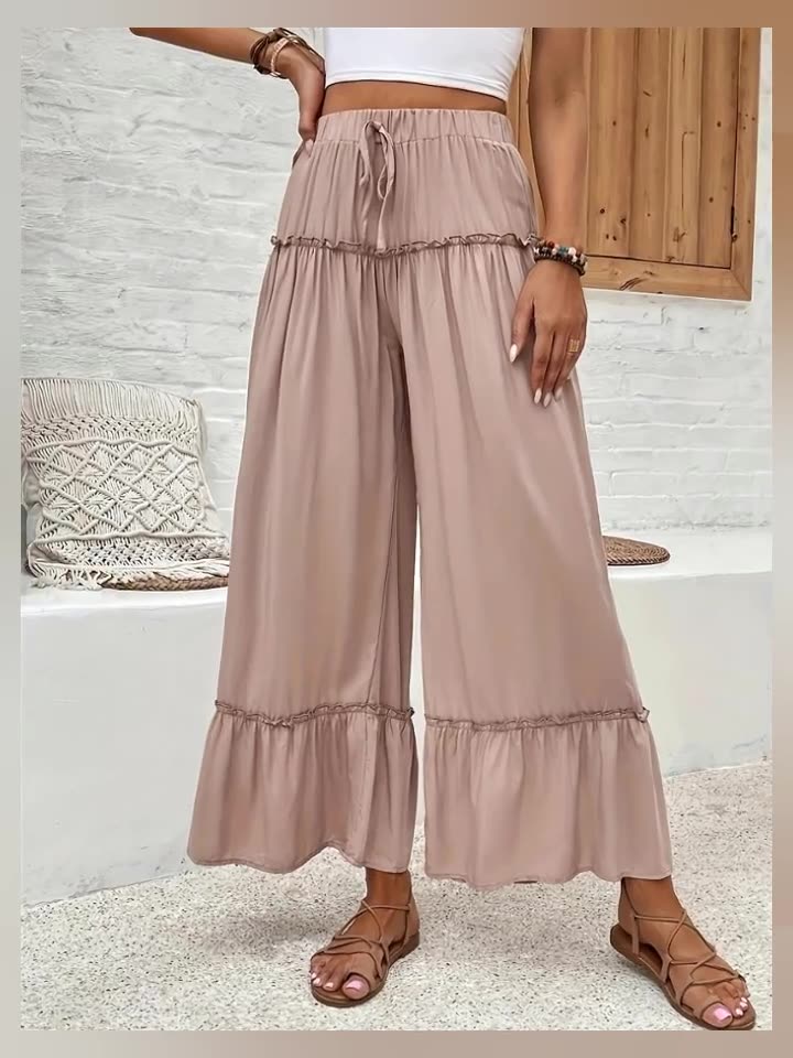 Comfy High Waist Casual Pants - Image 2