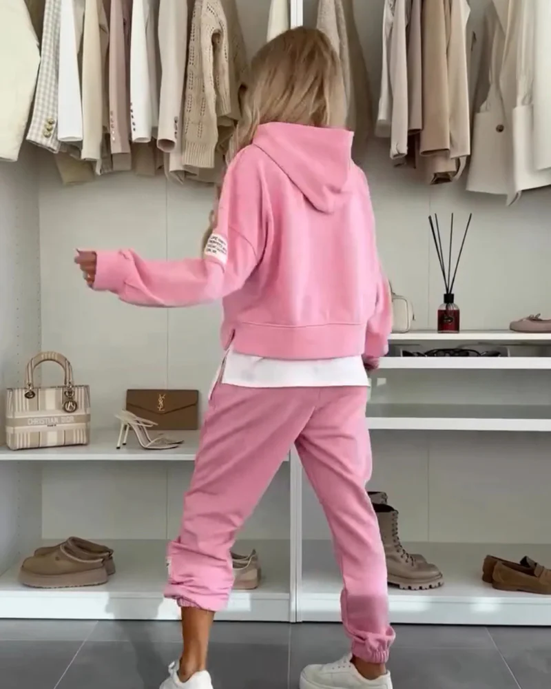 Comfy Matching Top and Pants Set - Image 3