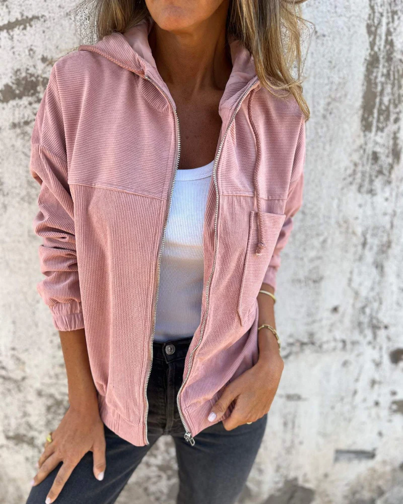 Women’s Soft Lined Corduroy Jacket - Image 5