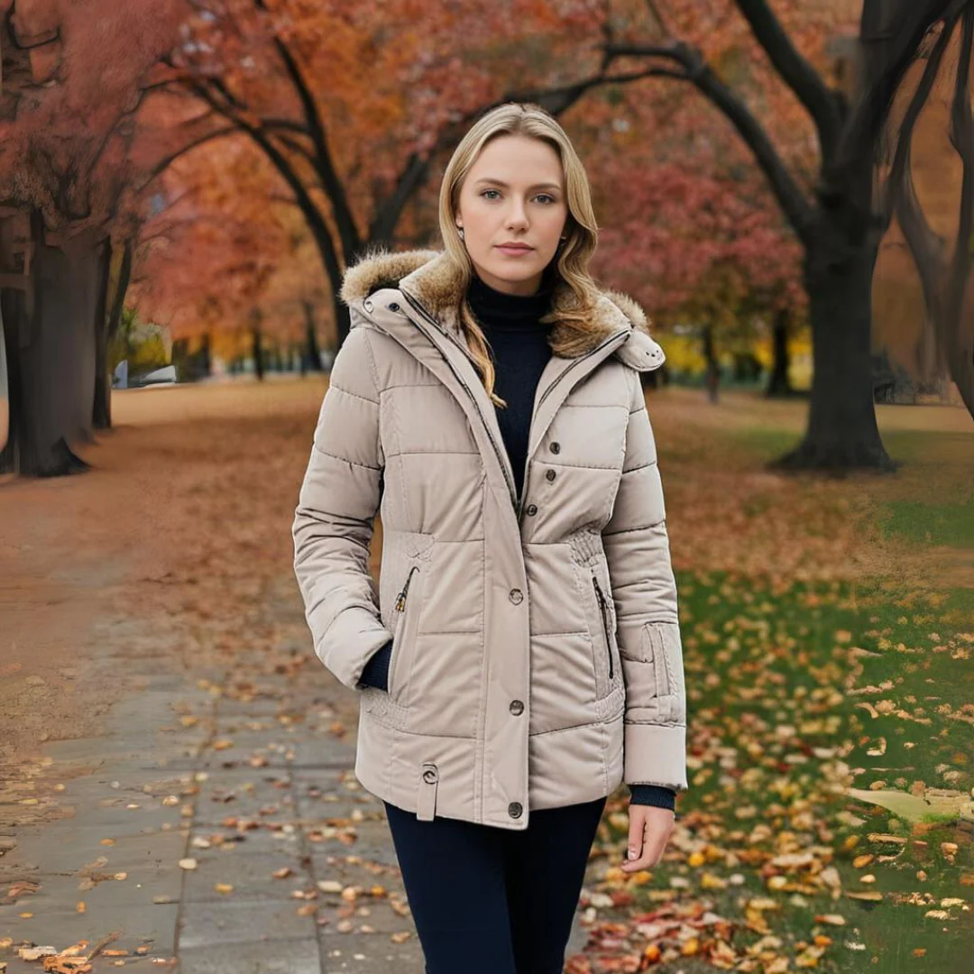 Cozy Fur-Lined Winter Jacket - Image 11
