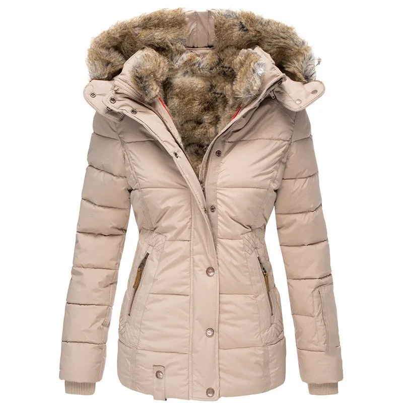 Cozy Fur-Lined Winter Jacket - Image 12