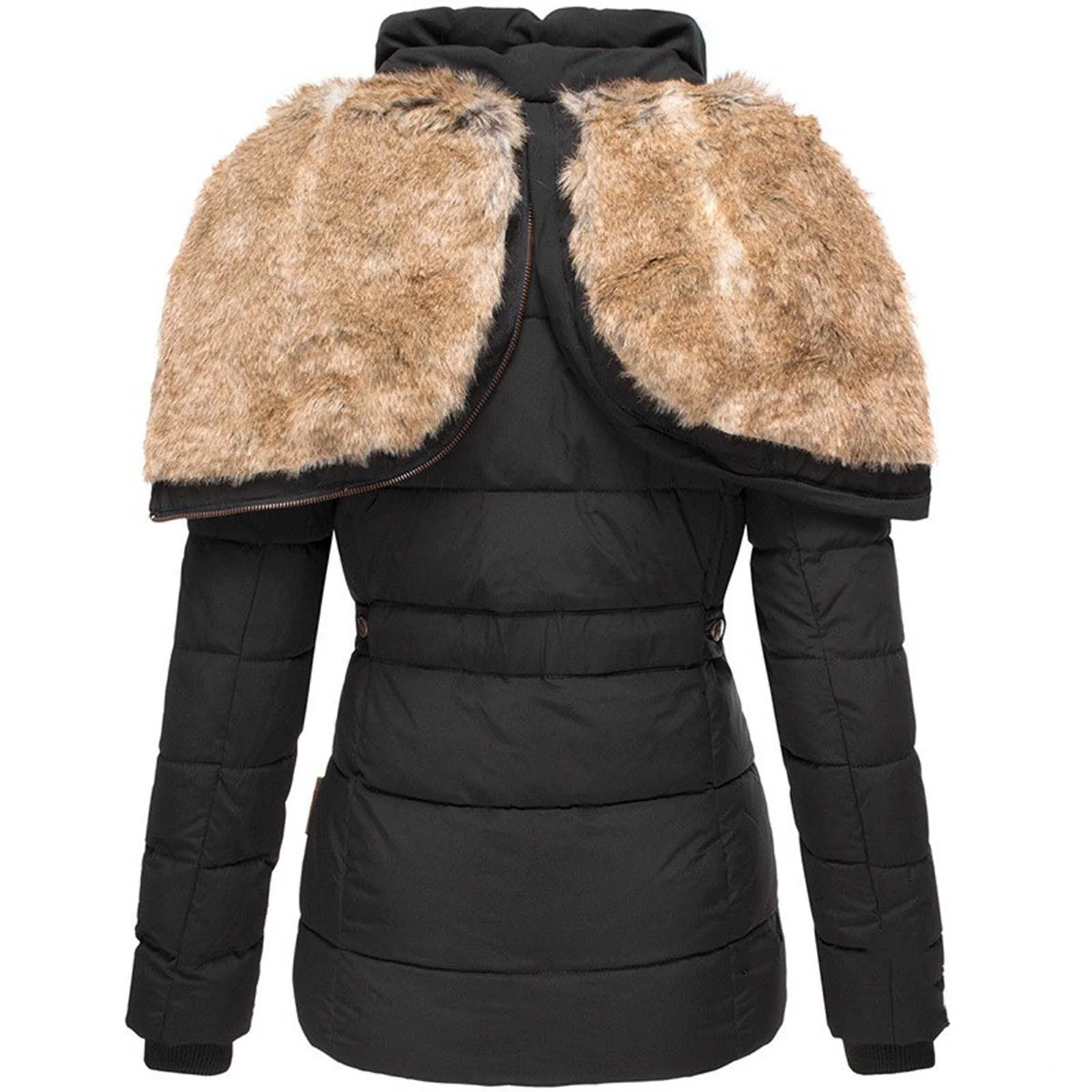 Cozy Fur-Lined Winter Jacket - Image 18