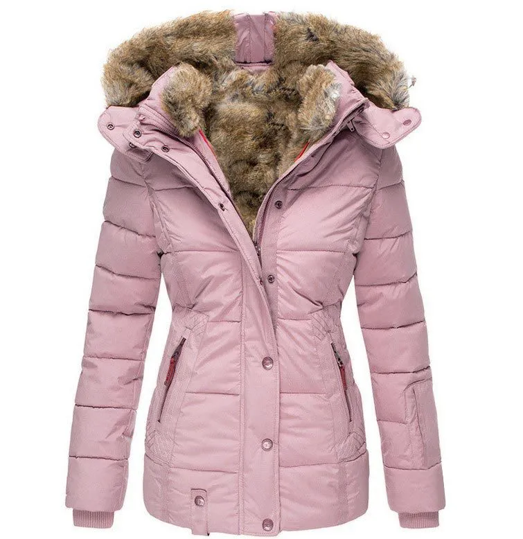 Cozy Fur-Lined Winter Jacket - Image 5