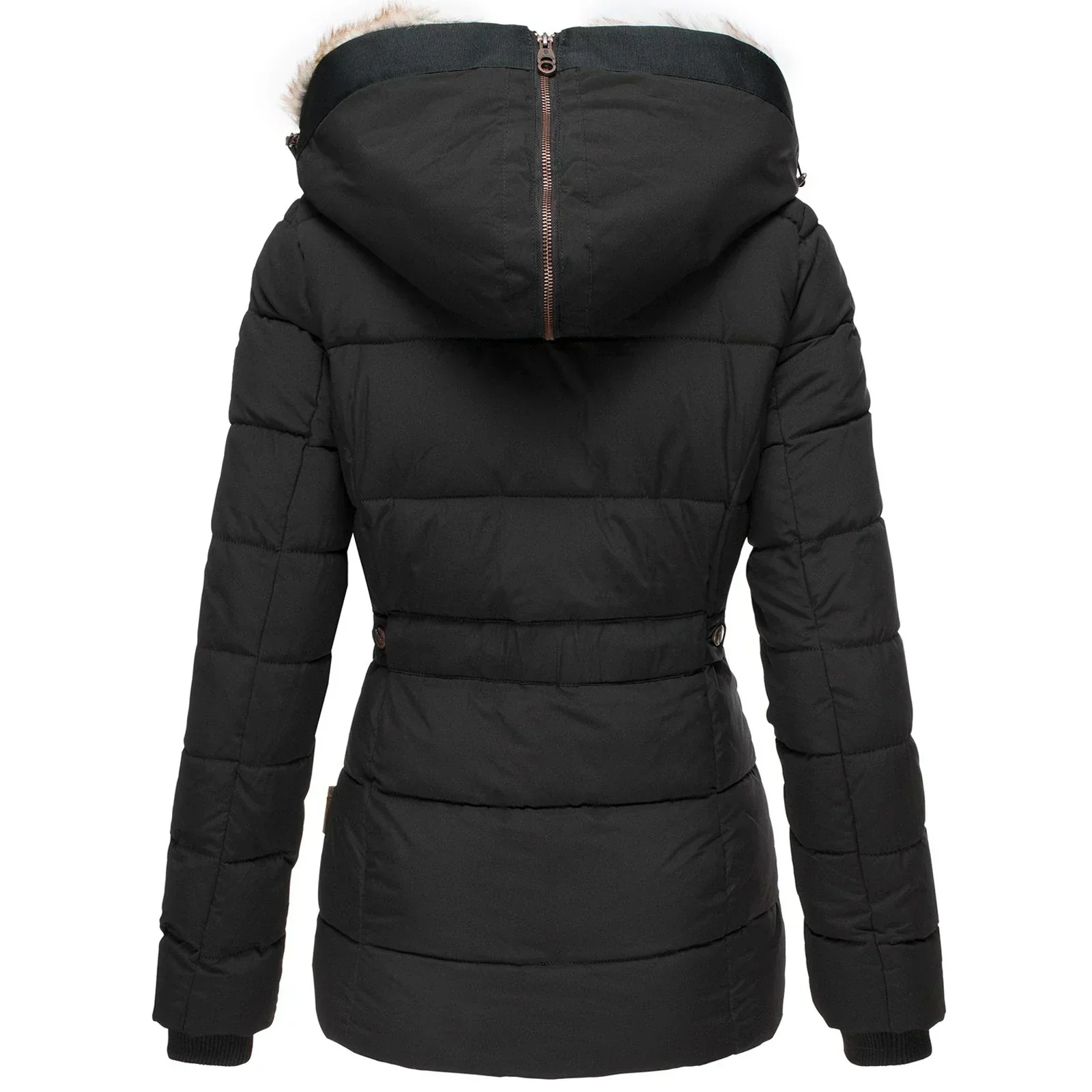 Cozy Fur-Lined Winter Jacket - Image 9