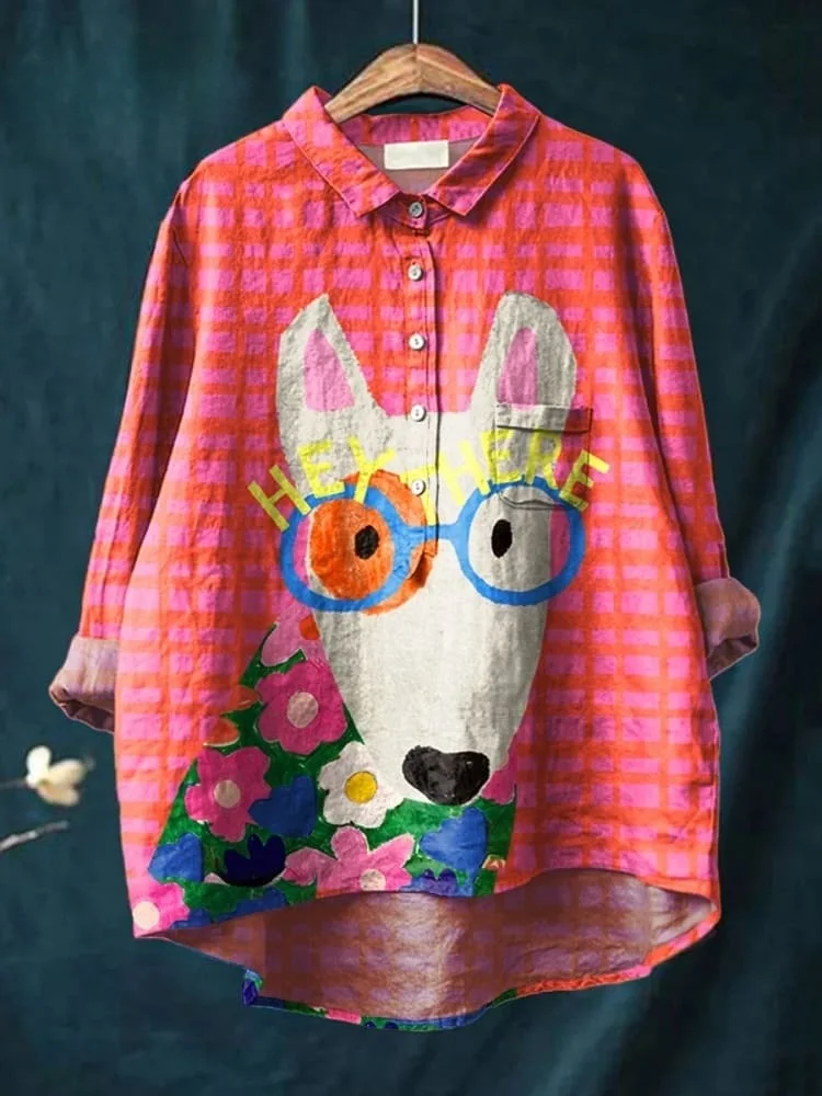 Dog Lover Shirt Featuring May’s Artwork - Image 2