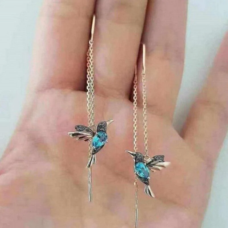 Dreamy Hummingbird Earrings - Image 3